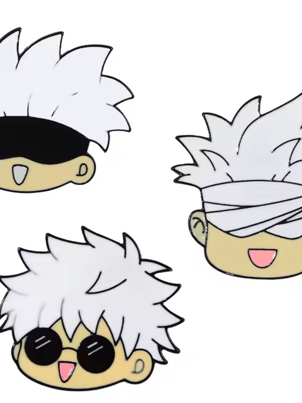 Jujutsu Kaisen Enamel Pins - Set of 3